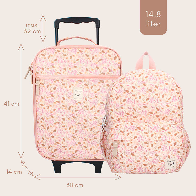 Trolley koffer - Enchanted Memories floral