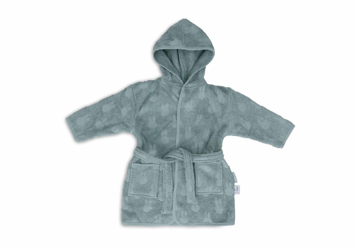 Jollein - Baby Badjas - Nijntje Jacquard - sea green