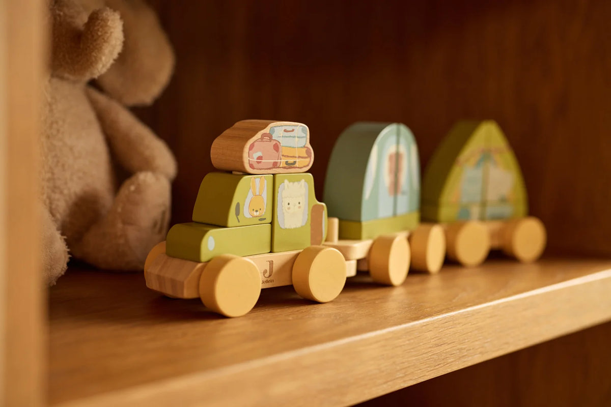 Jollein Houten Speelgoedtrein - Jollies Camping