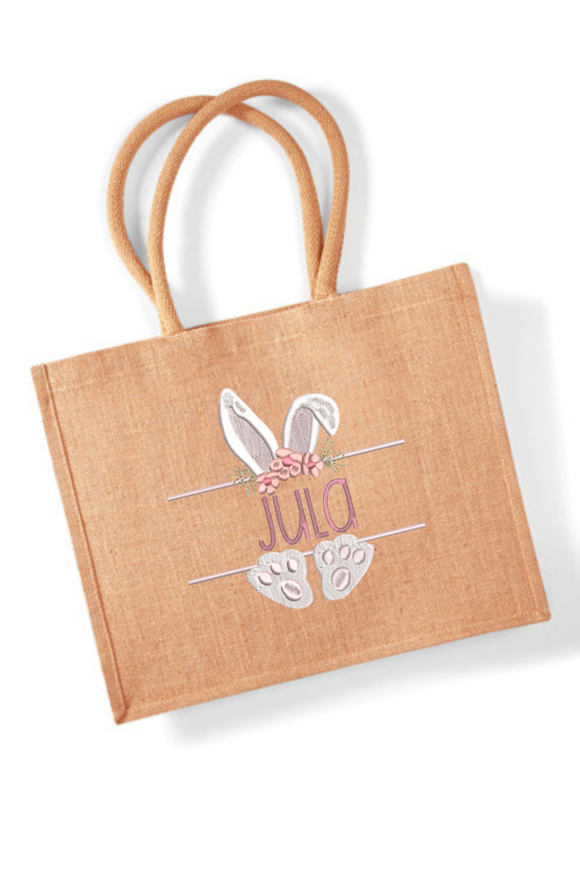 PASEN - Paastasje - meisje geborduurd