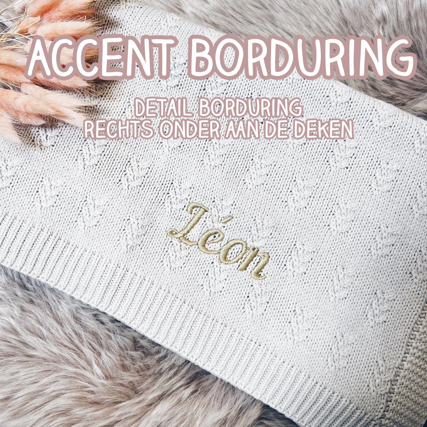 Jollein Grain Knit - Velvet Olive Green - 100 x 150 - ledikant