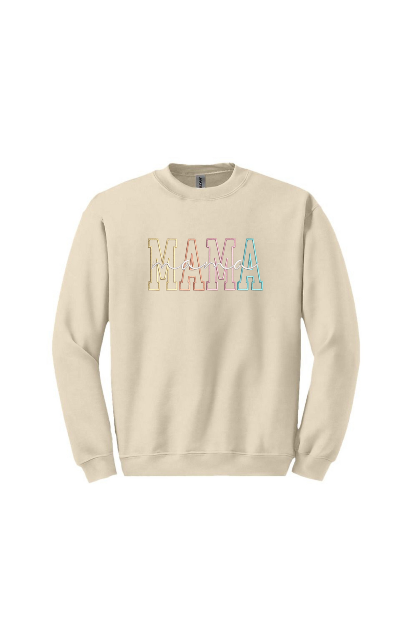 Rainbow Mama trui - GEBORDUURD
