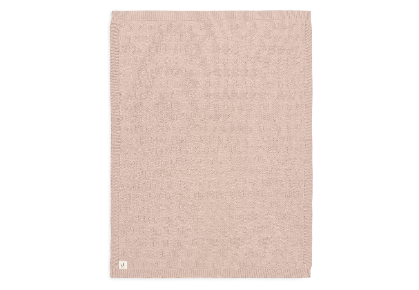 Jollein Grain Knit Wiegdeken - Wild Rose