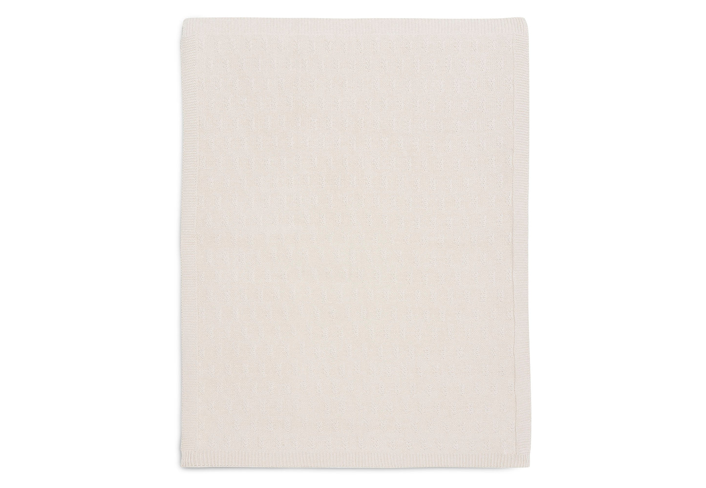 Jollein Grain Knit Ledikantdeken - Oatmeal
