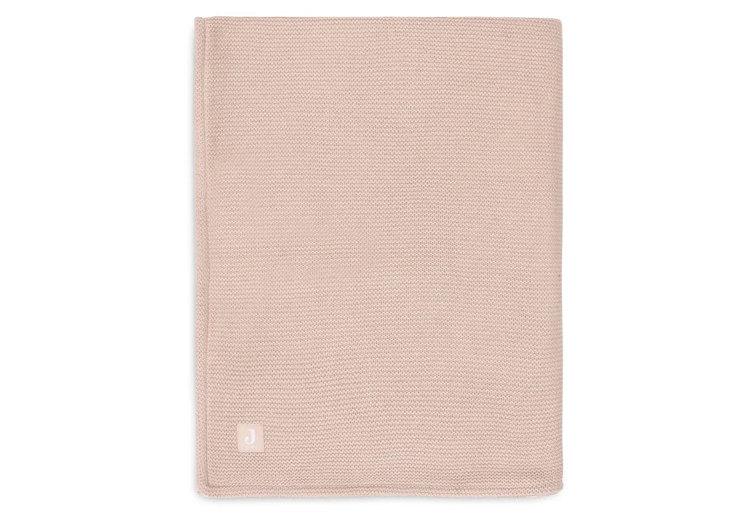 Deken Basic Knit - Wild Rose/Fleece - jollein