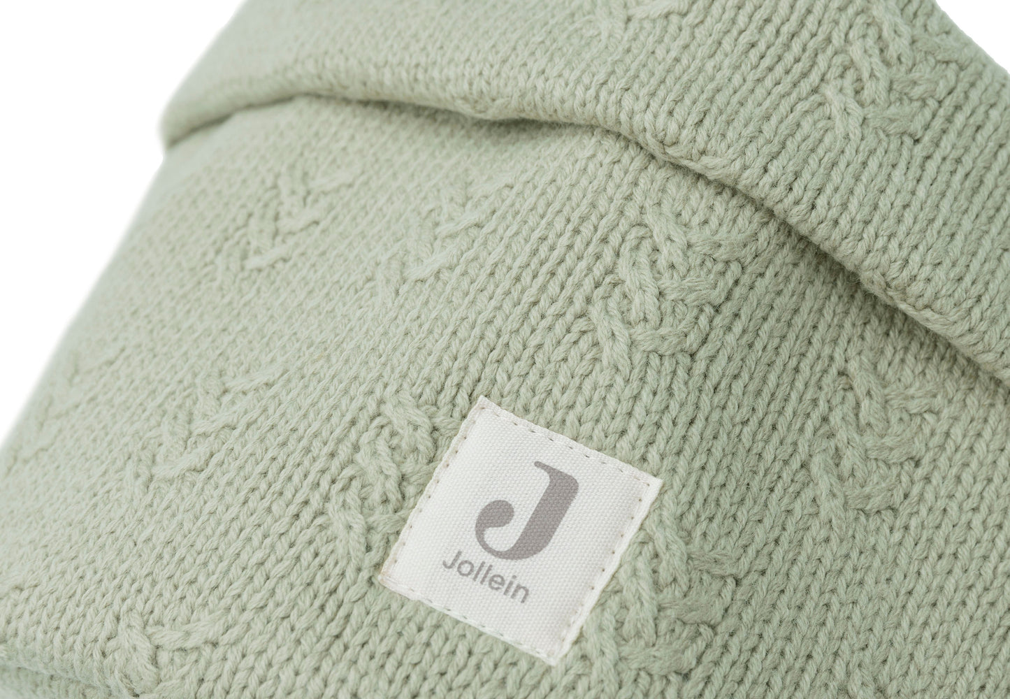 Jollein Grain Knit Commodemandje - olive green