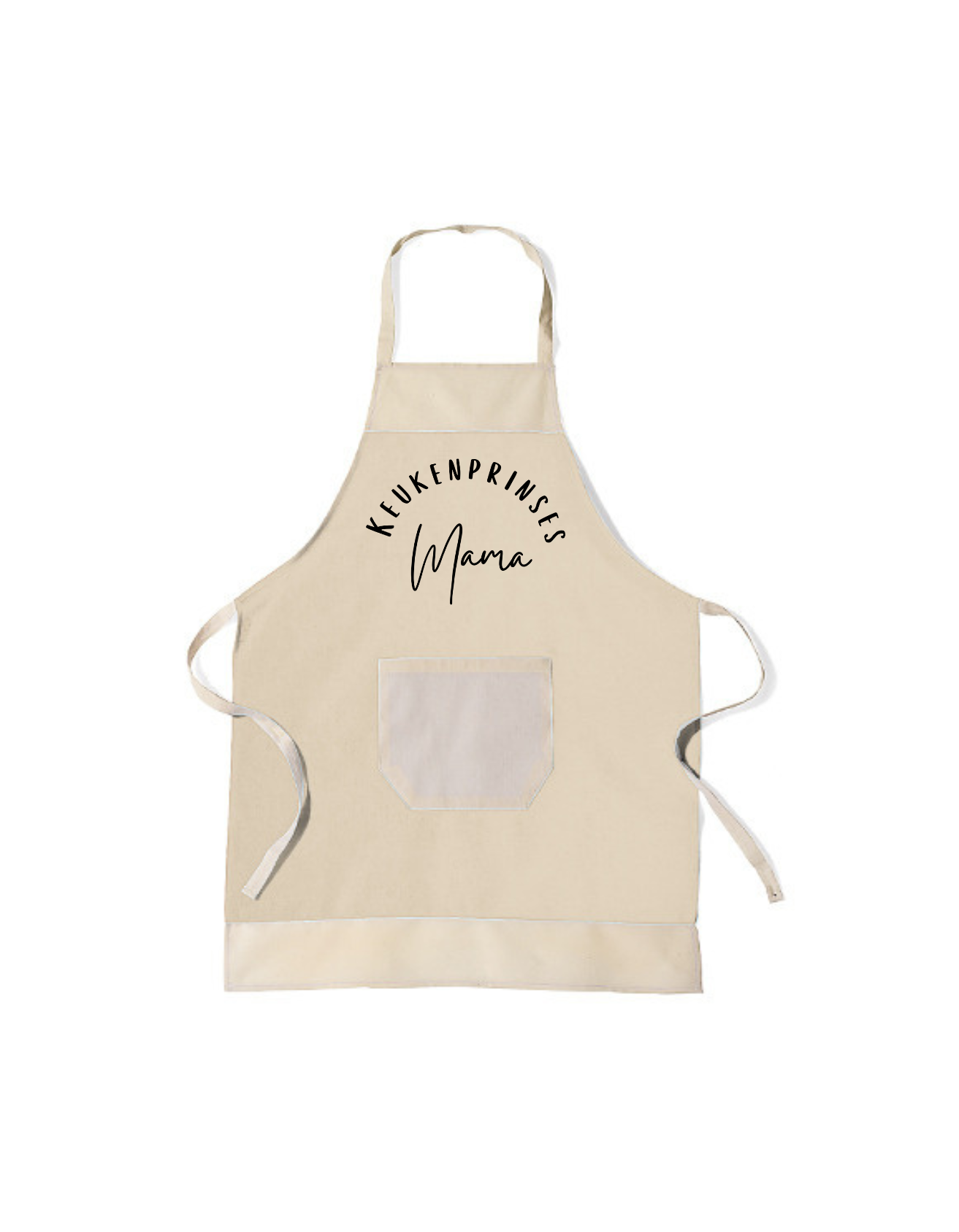 Keukenschort - King of the grill/keuken prinses - kerst