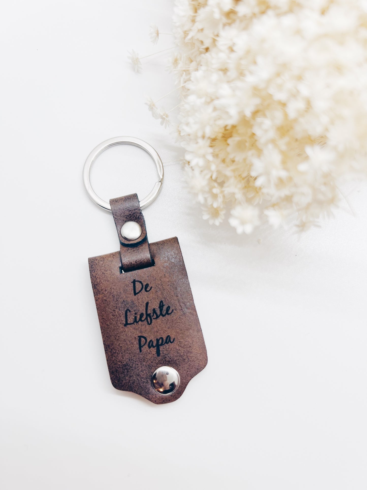 Foto sleutelhanger - kunstleer