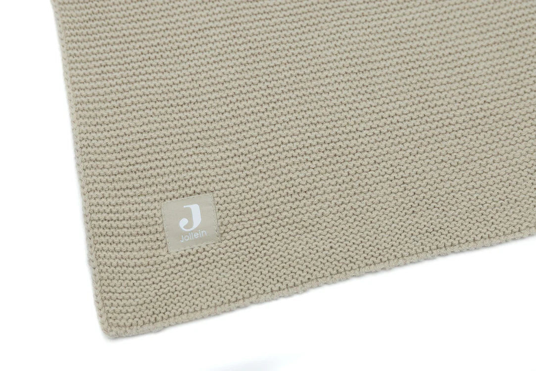 Deken Basic Knit - Olive Green - jollein