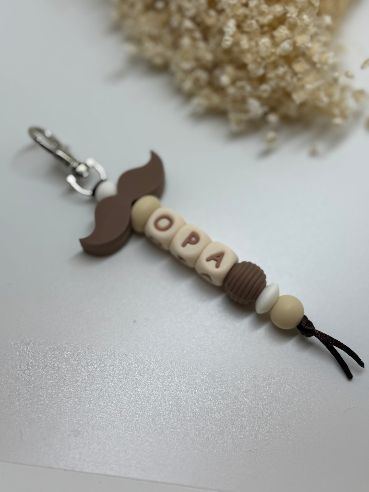 opa sleutelhanger - brown