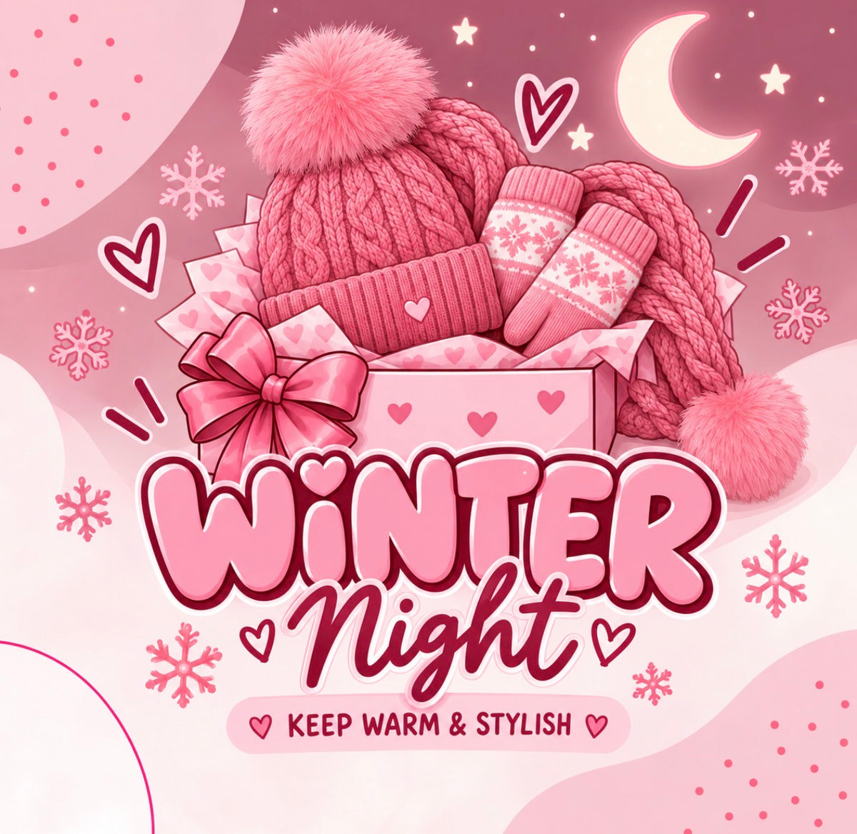 winter claim - 3 delige set - kids