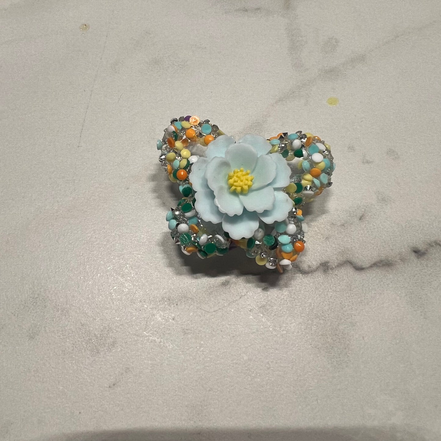 CUSTOM LIVE - butterfly gem pen