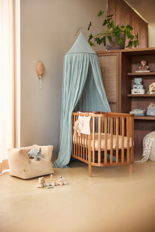 Klamboe Vintage 245cm - Sea Green- jollein