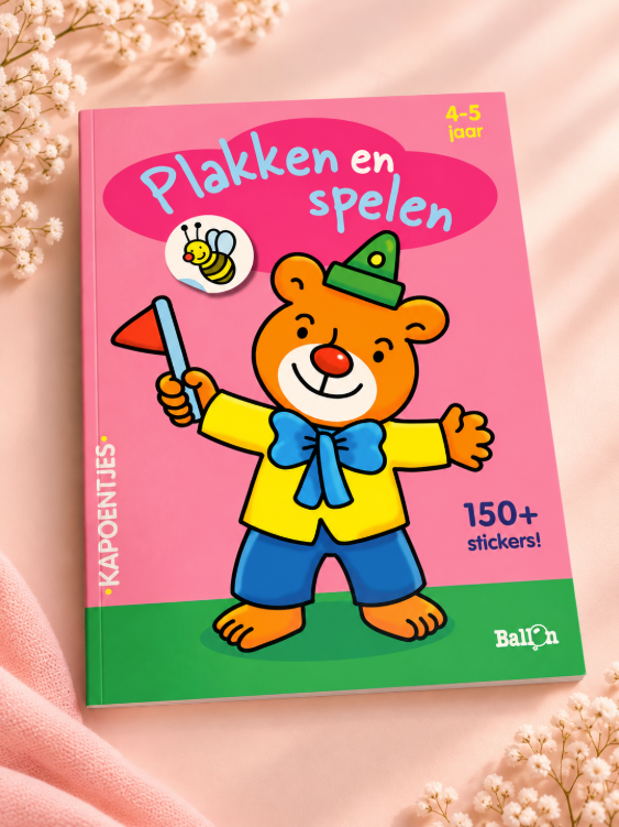 Plakken en spelen - 4-5 jaar