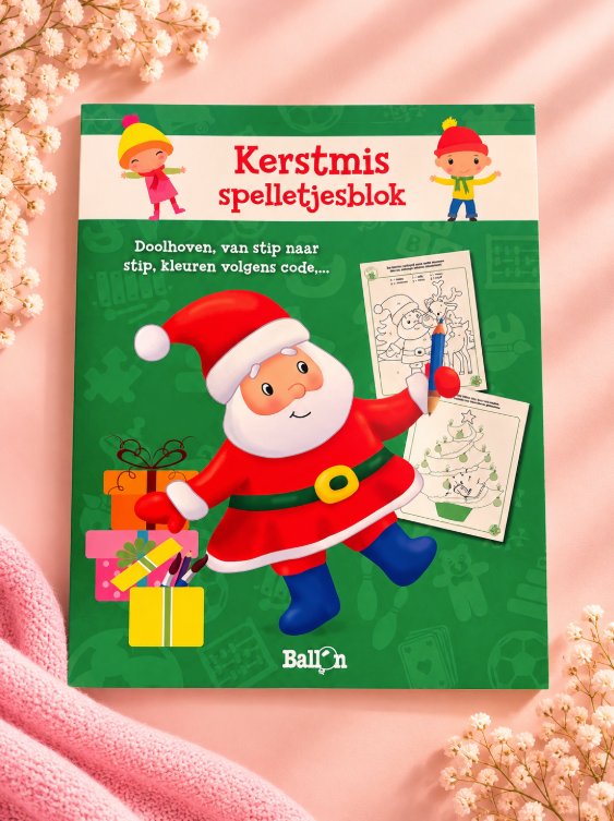 Kerstmis spelletjes blok- vanaf 3 jaar