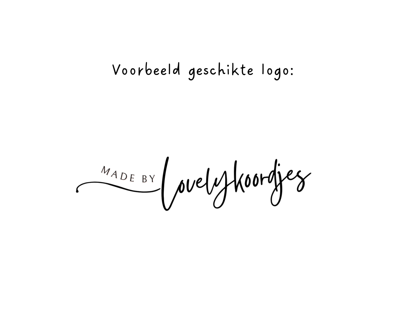 DIY - Speenkoord legbordkralen - met logo