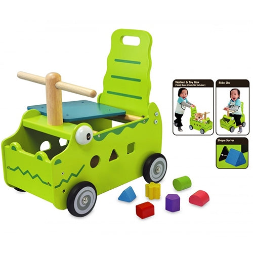 Loopwagen krokodil - I'm Toy