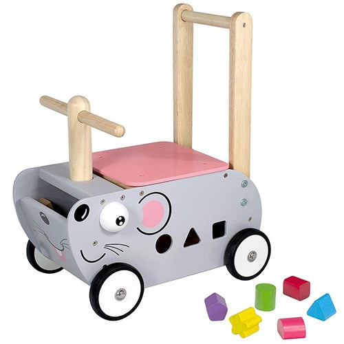 Loopwagen muis -  I'm Toy