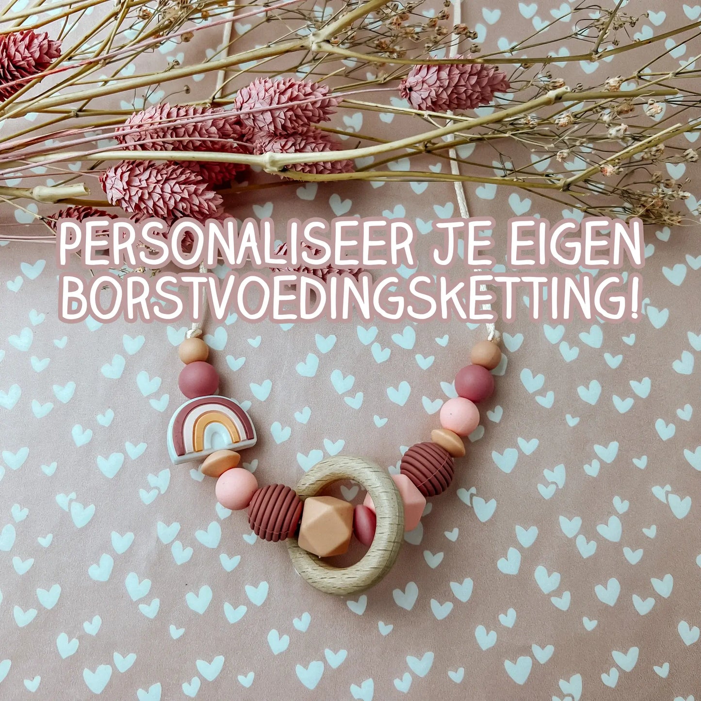 Personaliseer je borstvoedingsketting!
