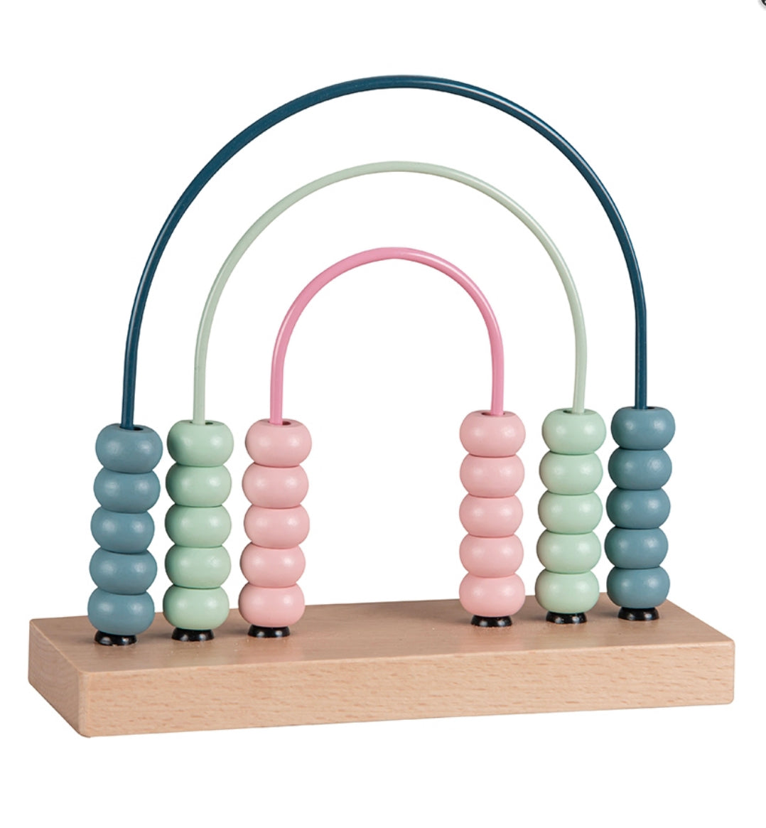Regenboog pastel - telraam