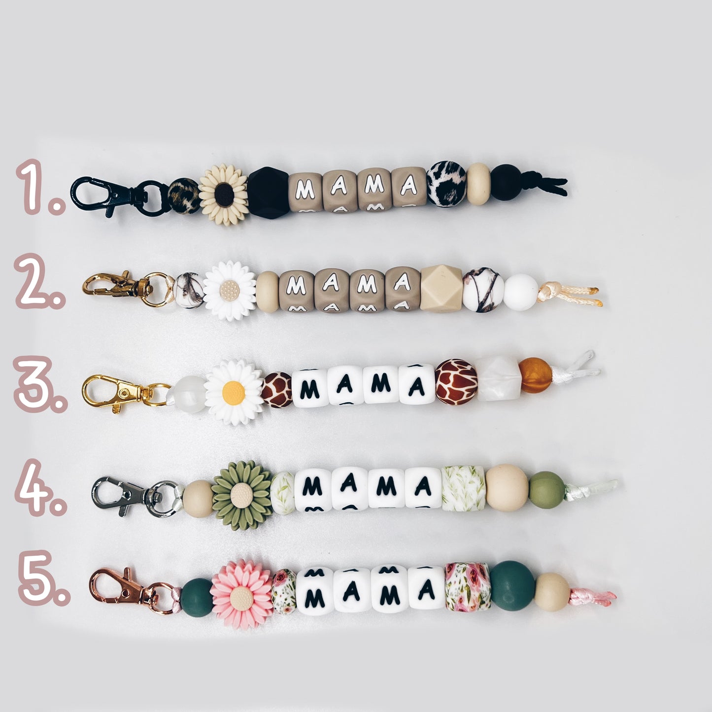 Sleutelhanger - 'MAMA' - Daisey