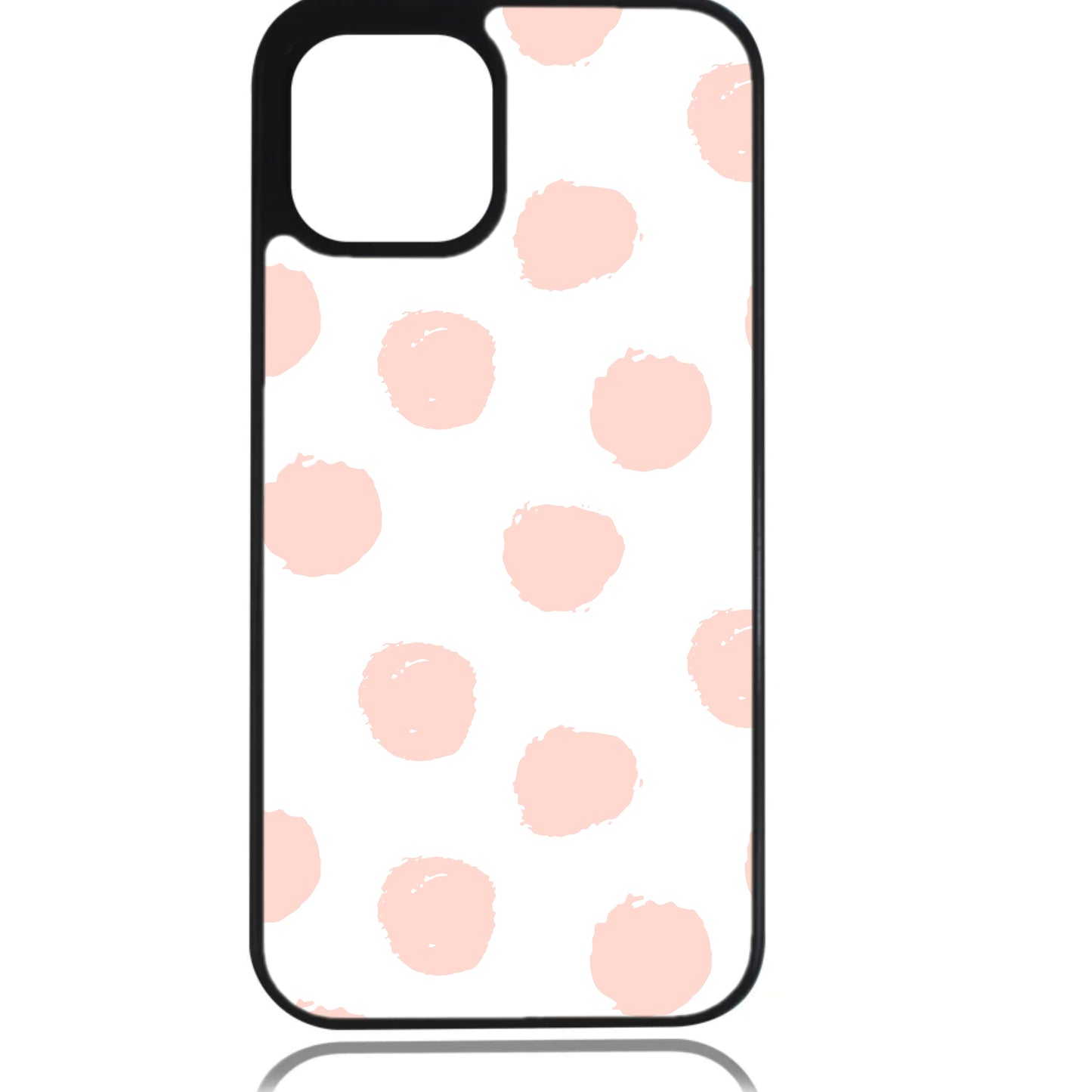 Polka dots pink - hoesje