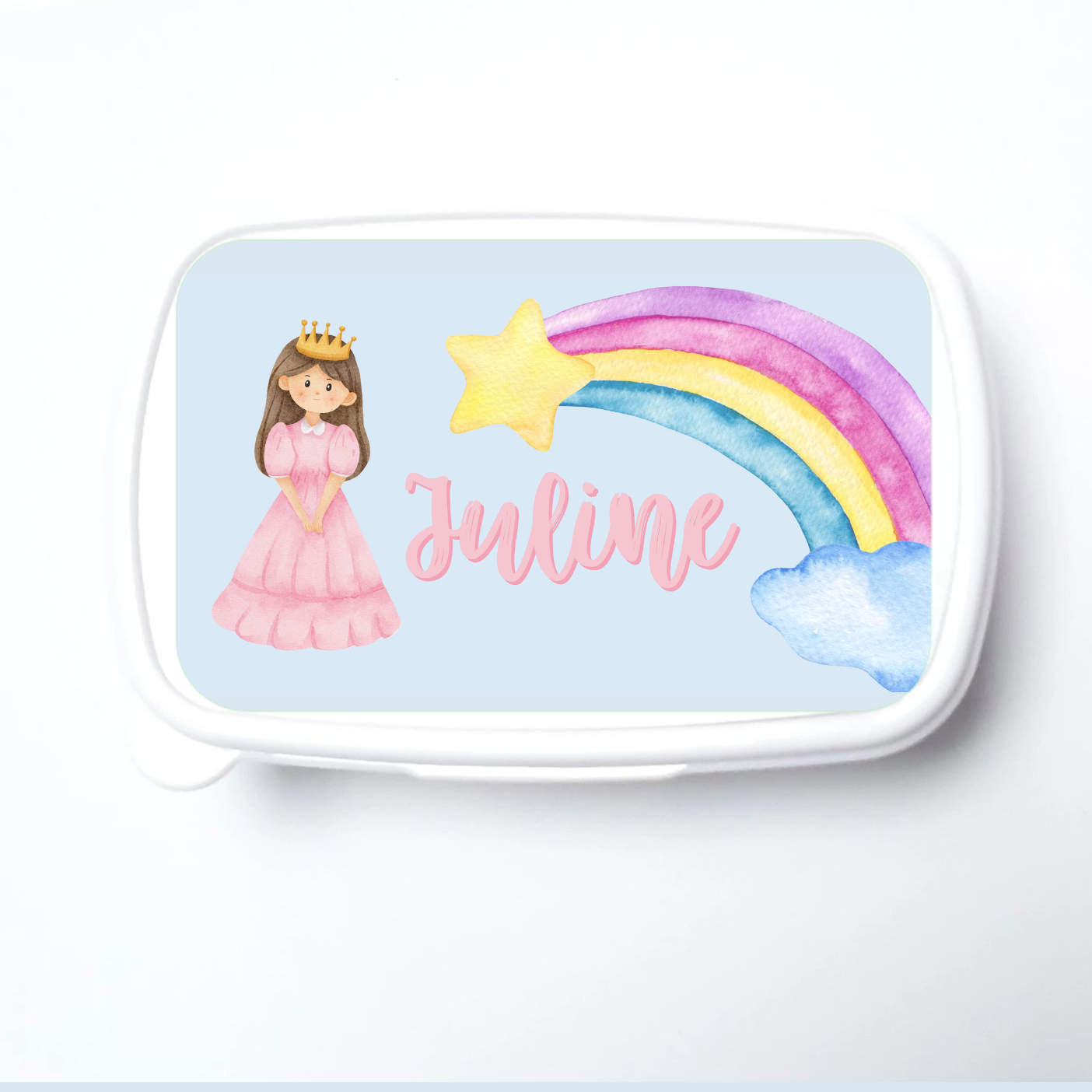 BROODDOOS MET NAAM - Regenboog prinses