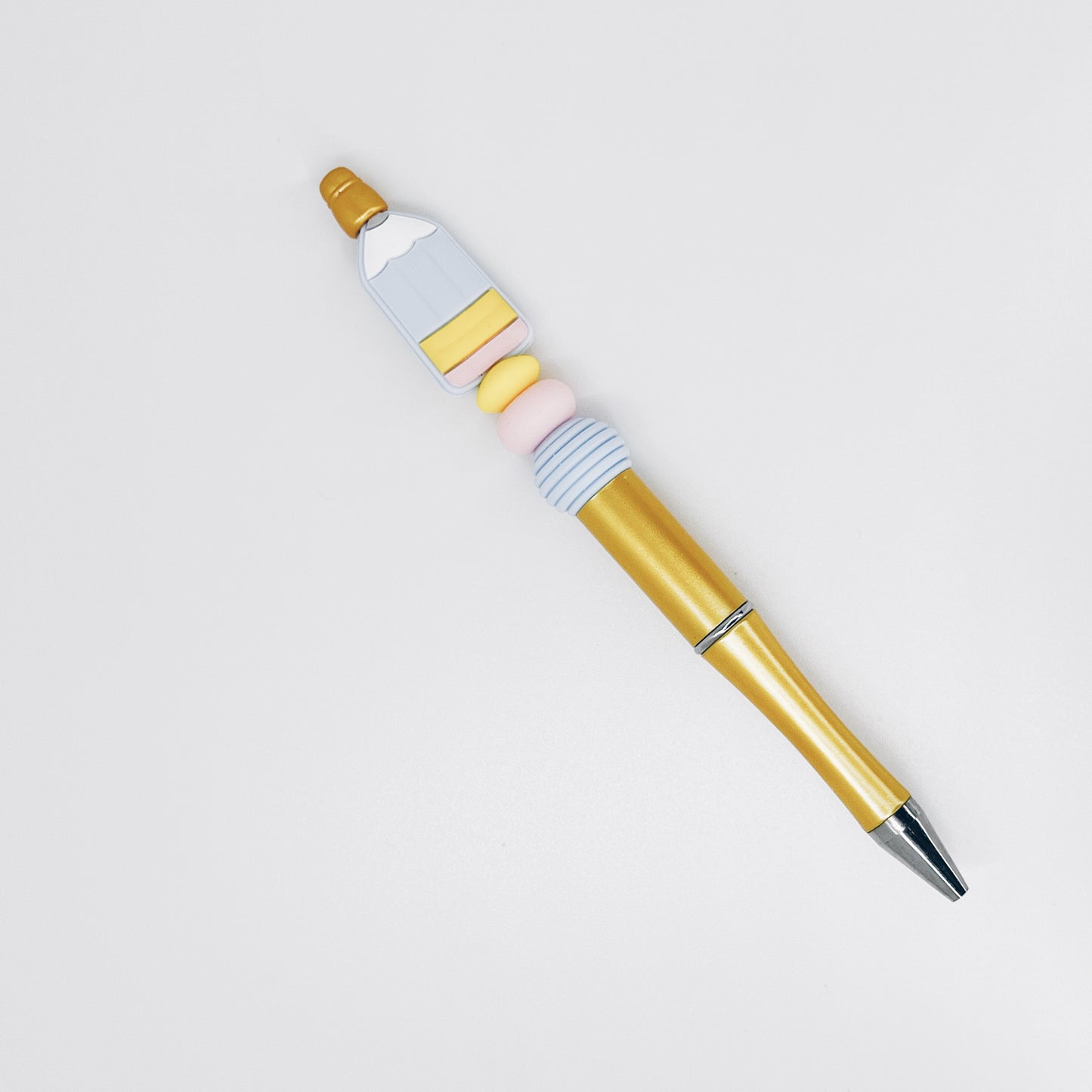 Sleutelhanger - juf - potlood