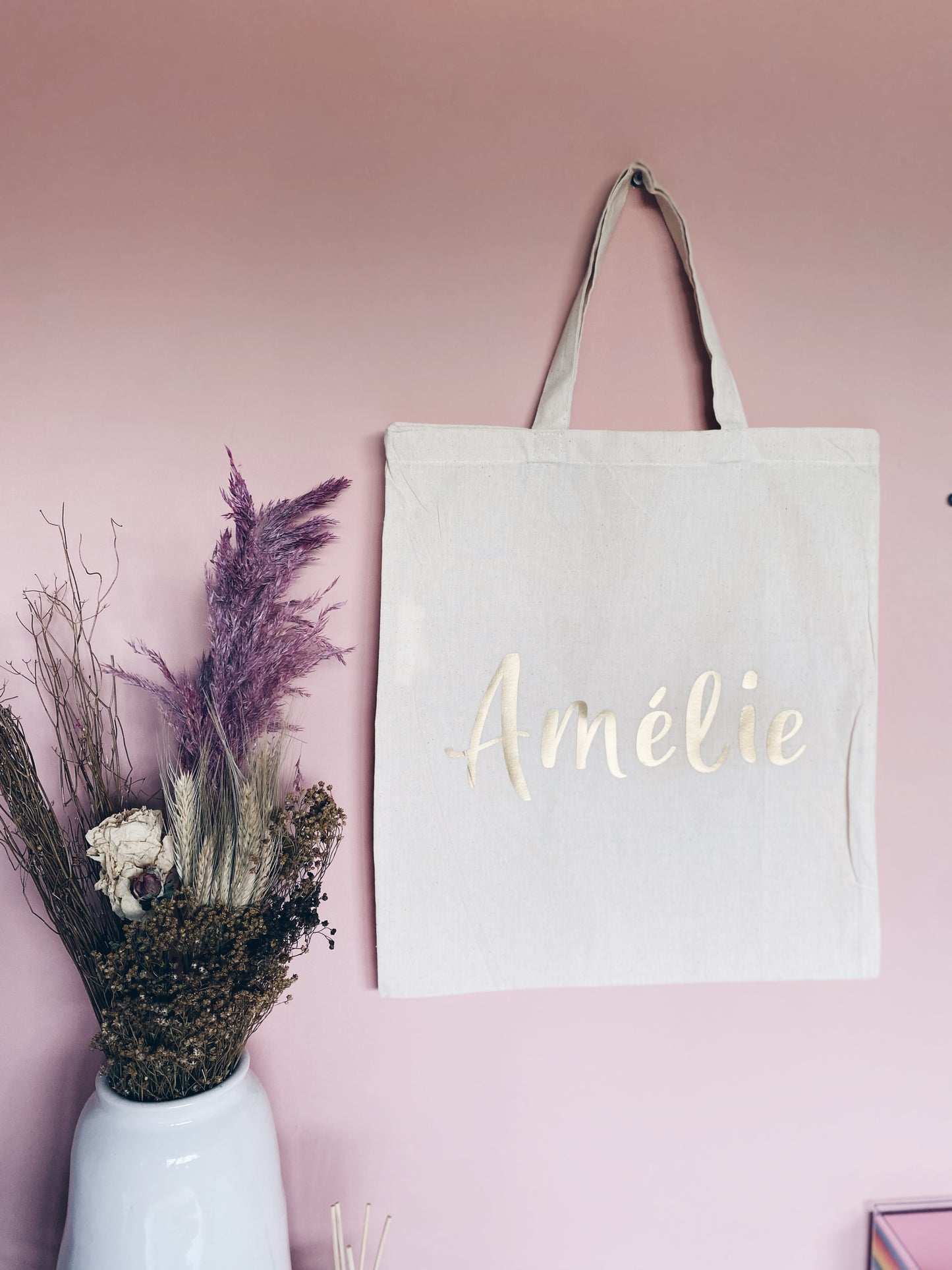 Personaliseer je eigen shopper tas met naam!