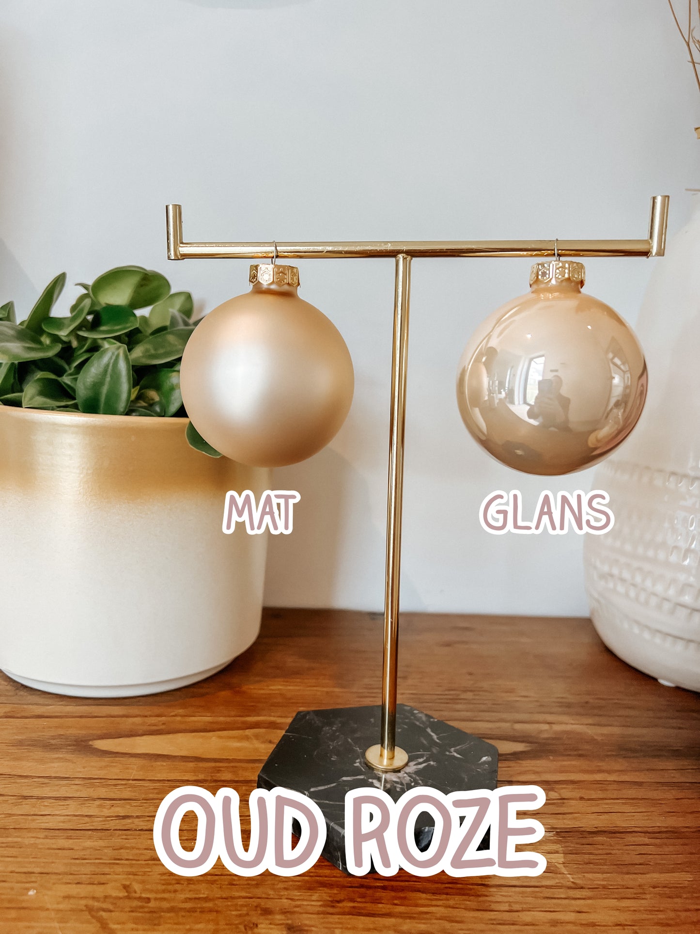 Gepersonaliseerde kerstbal - Groot 7 cm