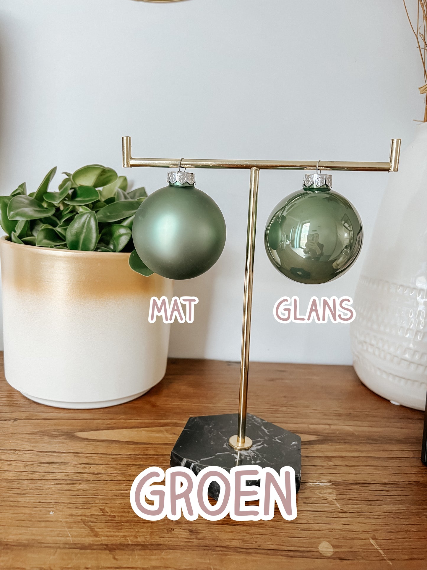 Gepersonaliseerde kerstbal - Groot 7 cm