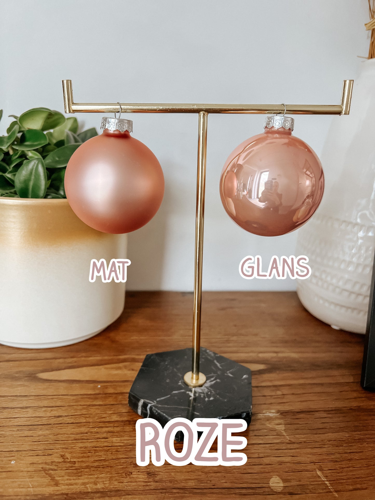 Gepersonaliseerde kerstbal - Groot 7 cm