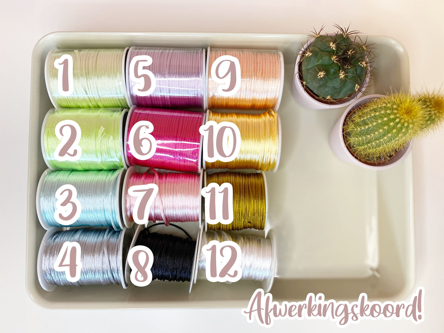 Personaliseer je tassel duo sleutelhanger met naam!