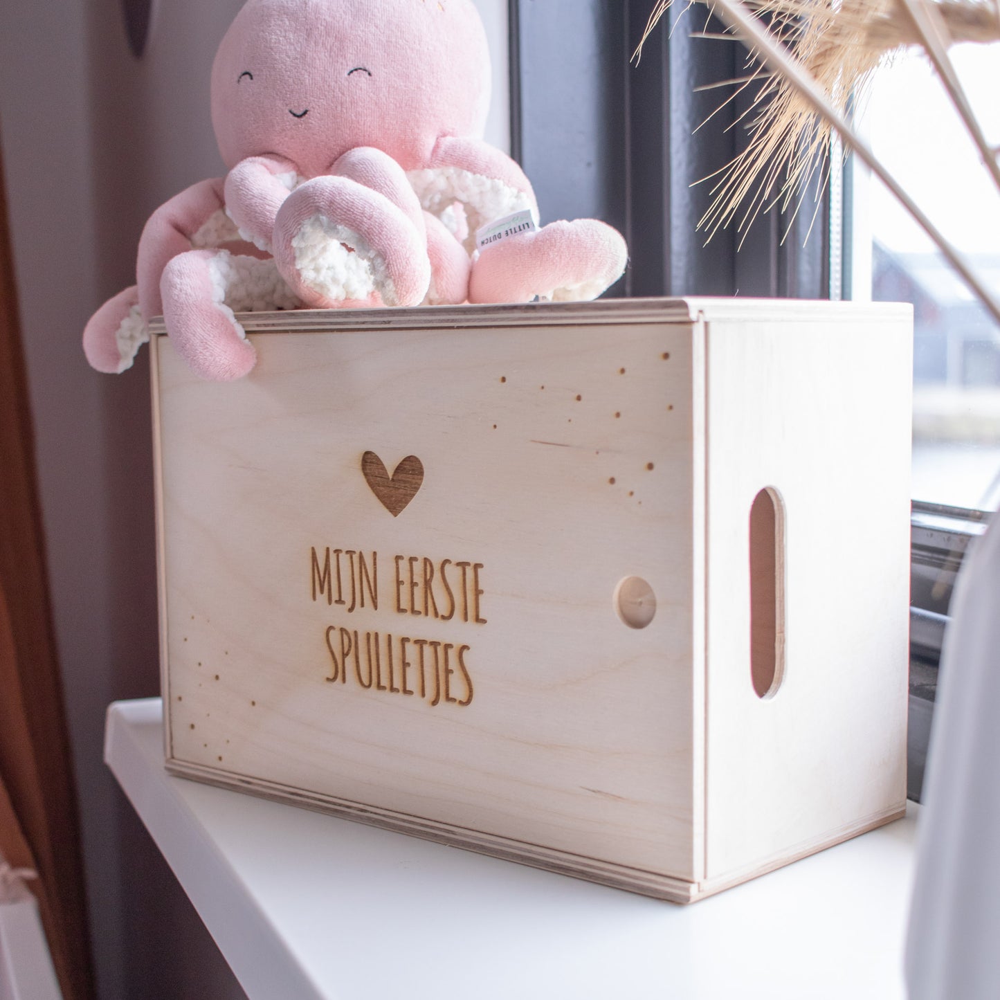 Mijn eerste spulletjes - opbergkist - to remember