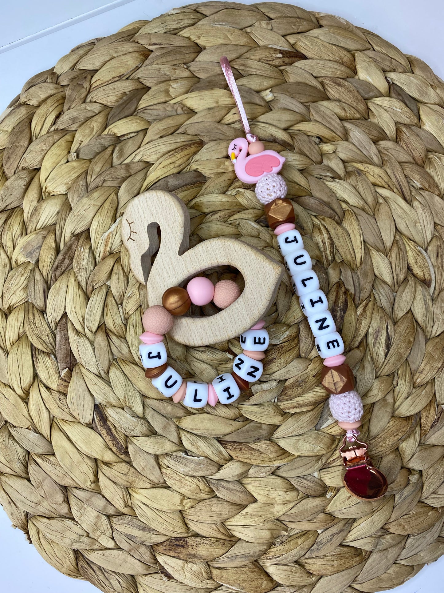 Giftset: Juline flamingo