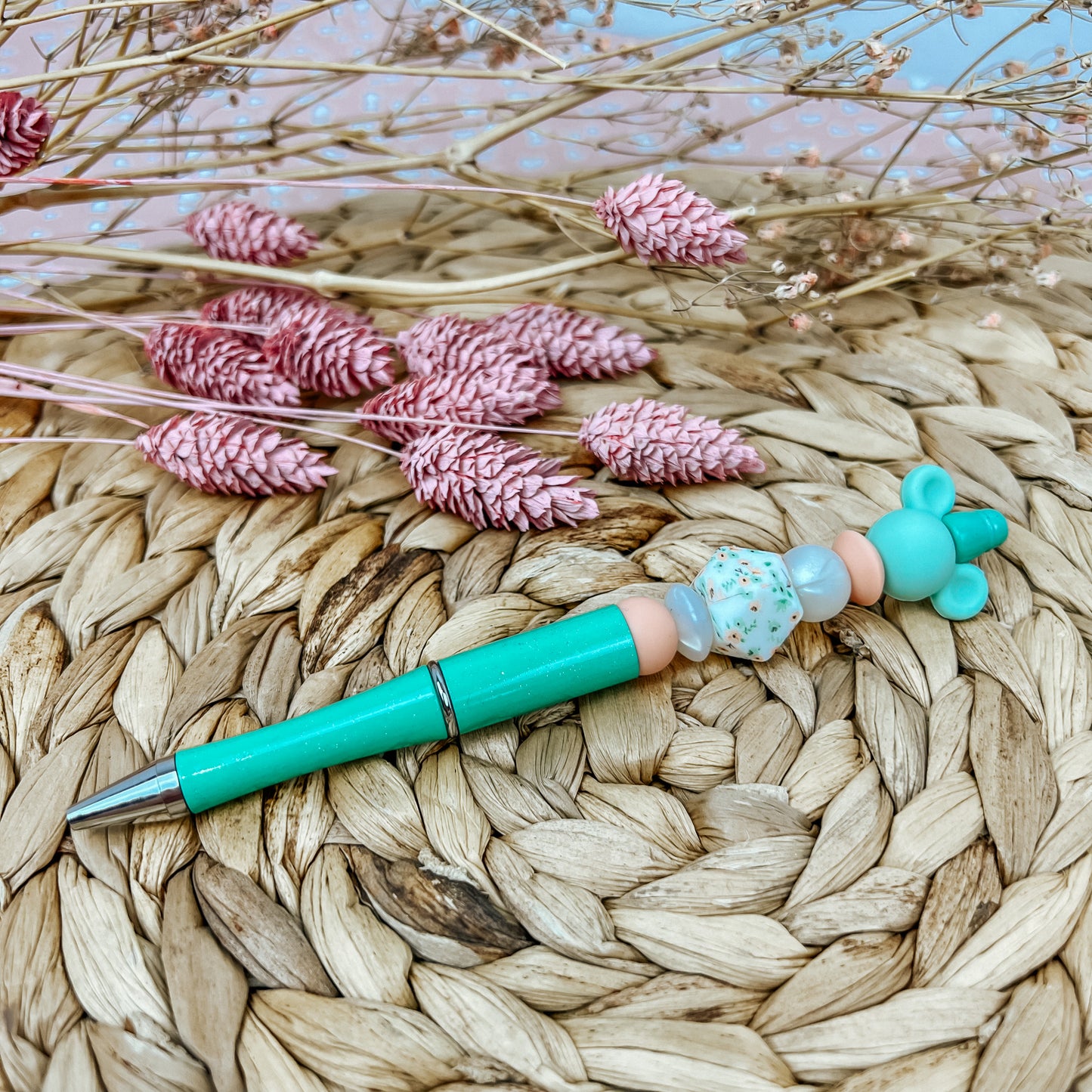 Kralenpen ‘FLOWER MICKEY’