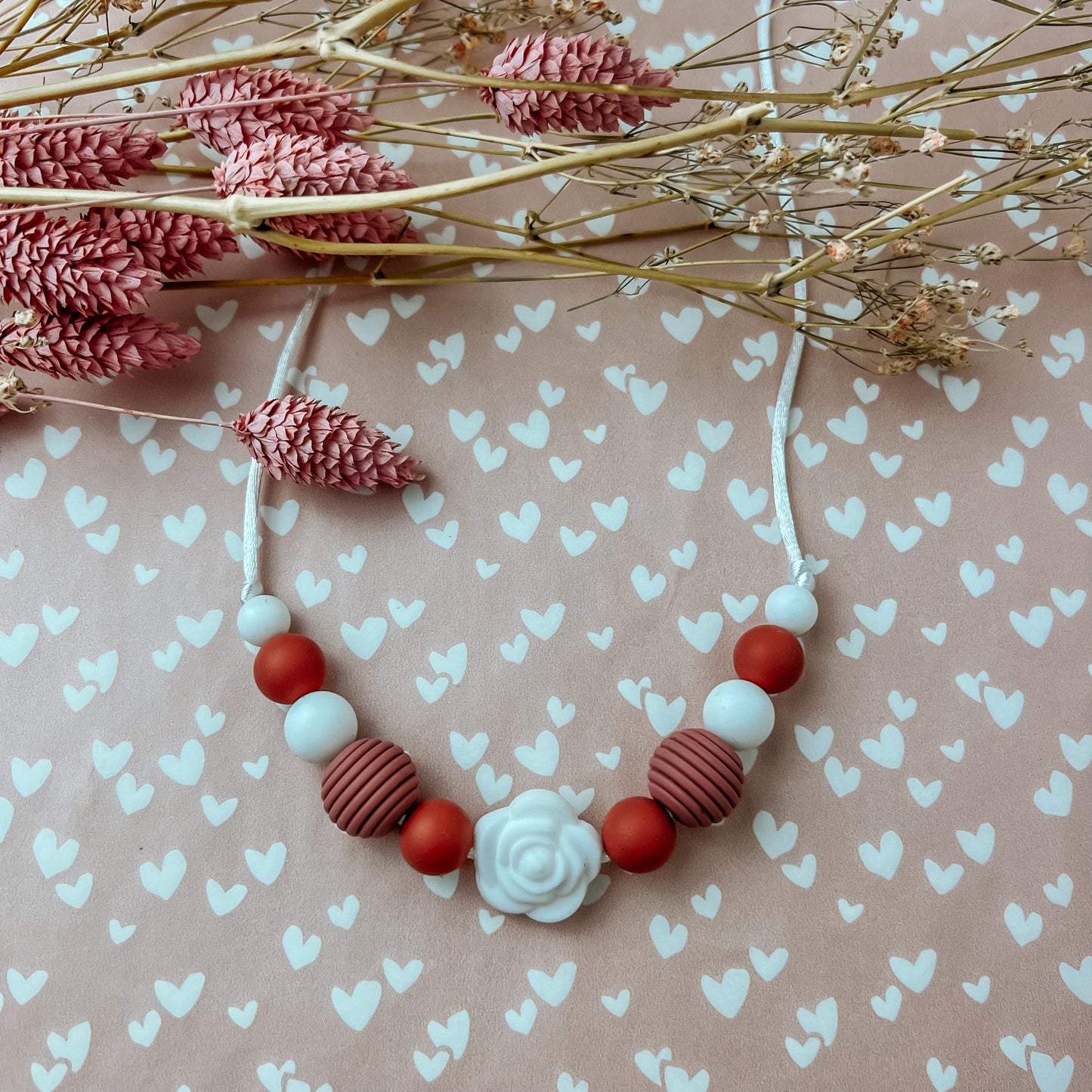 Borstvoedingsketting - wild rose