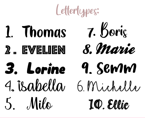 Vilten pochette Medium - Donker grijs