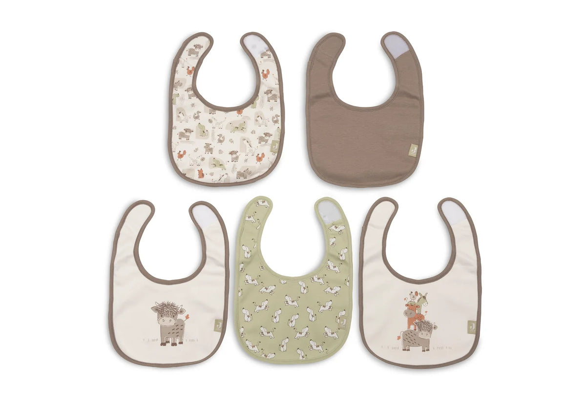 Jollein - Slab Jersey Waterproof - Barn Buddies - 5 Stuks