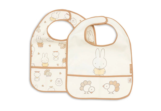 Jollein Slab Waterproof - Nijntje Family Farm - 2 Stuks