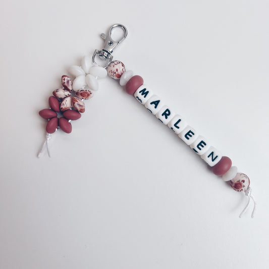 Duo sleutelhanger  - Waved reds