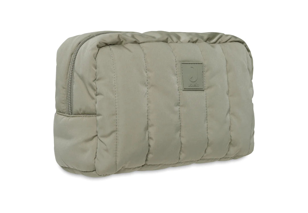 Jollein Etui Puffed - Olive green