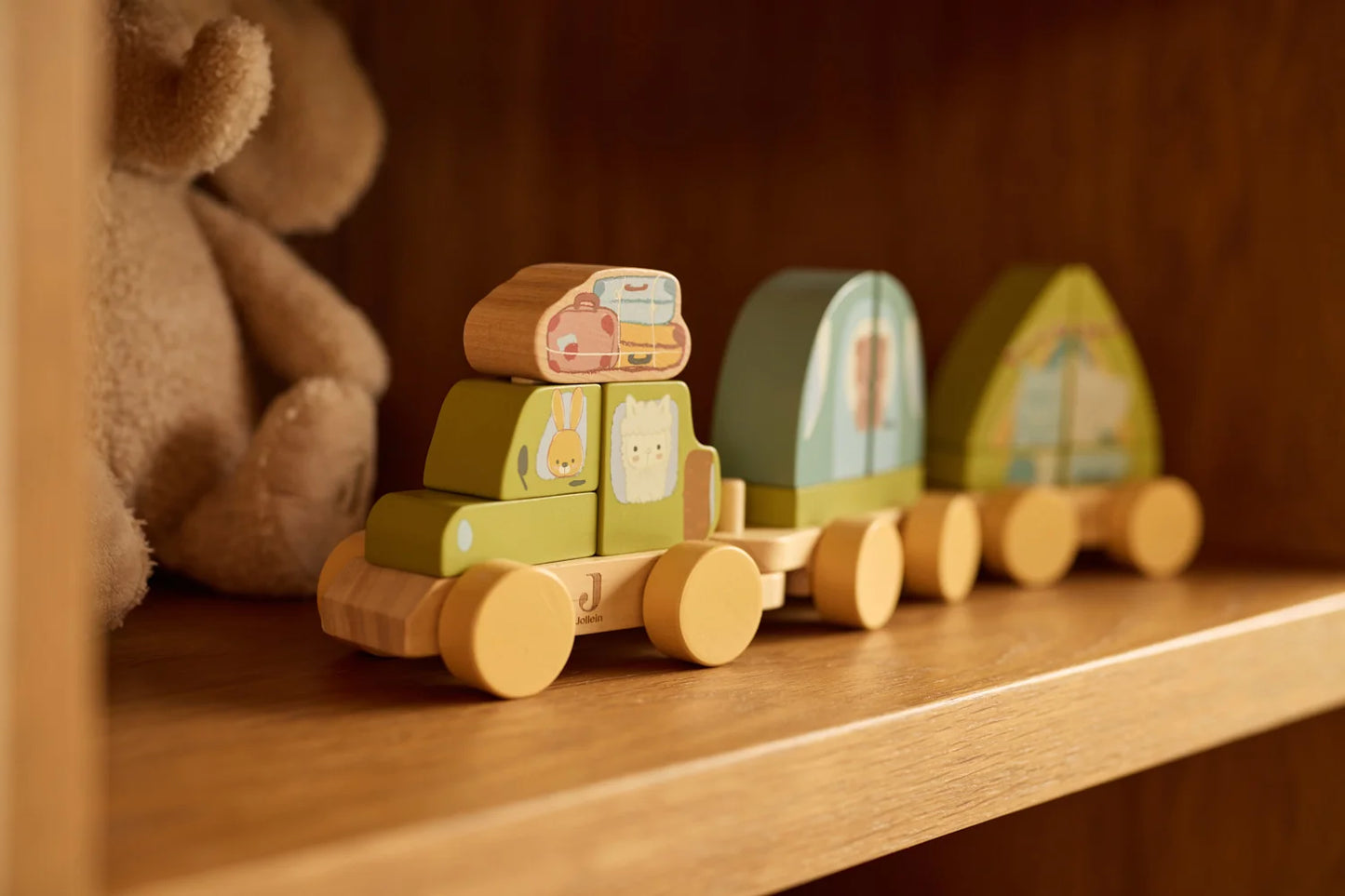 Jollein Houten Speelgoedtrein - Jollies Camping