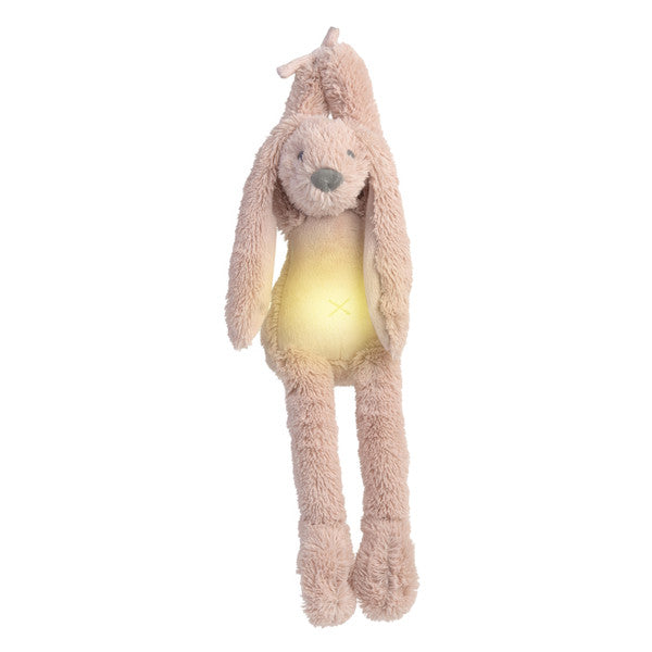 PRE ORDER - Happy Horse Rabbit Richie oud roze Nachtlampje met Muziek