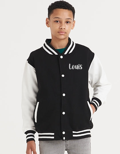 Stoer Baseball Jack – Zwart/Wit – Gepersonaliseerd met Naam