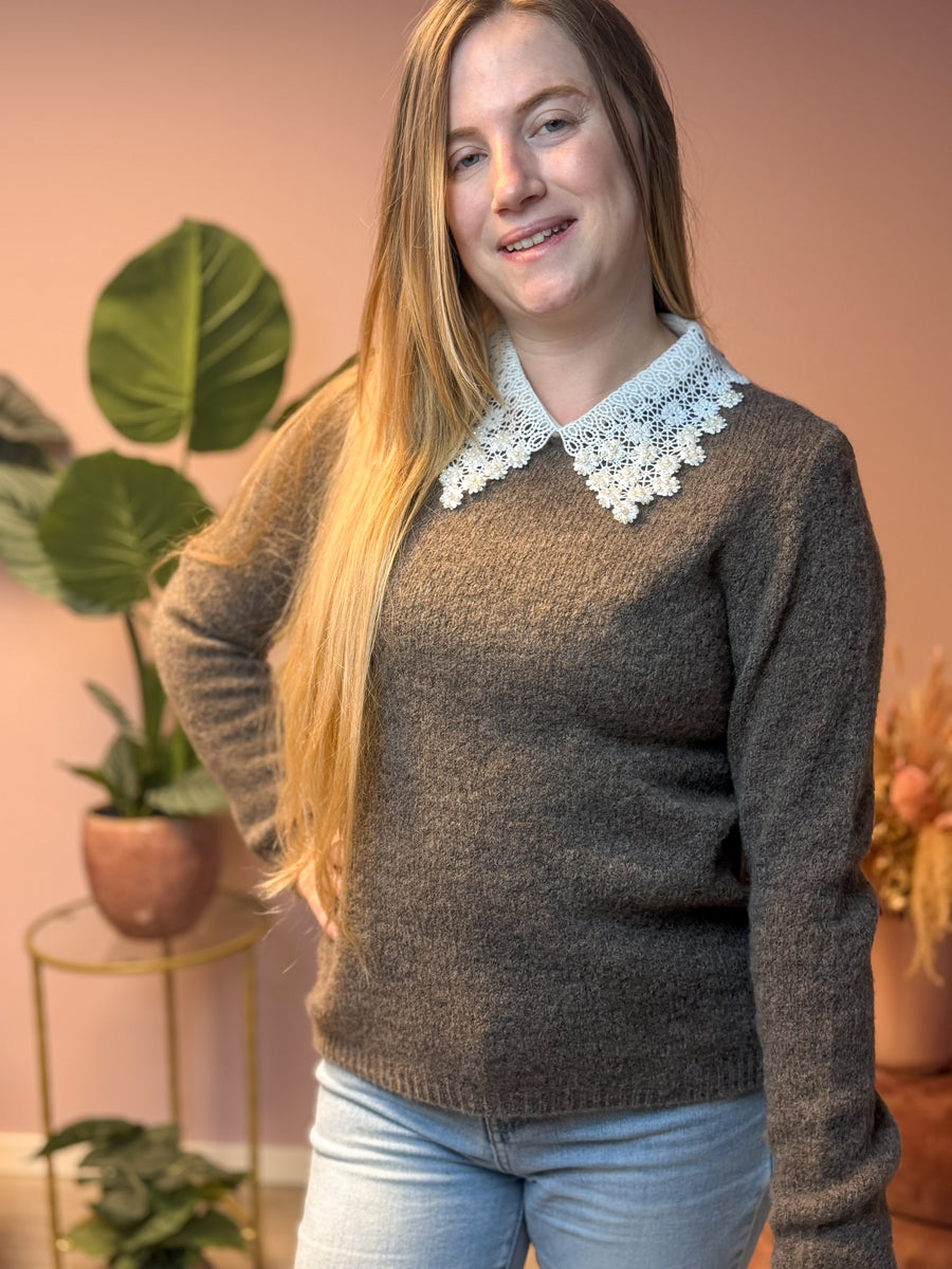 Sweater - lacy