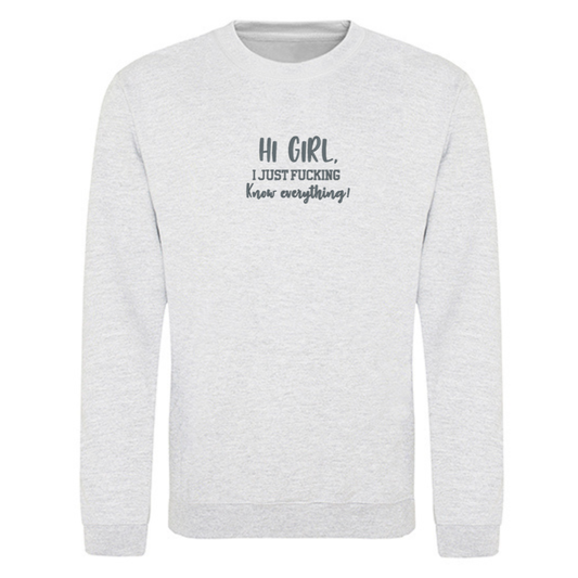 Sweater – “GIRL I KNOW” - soft & salty collection