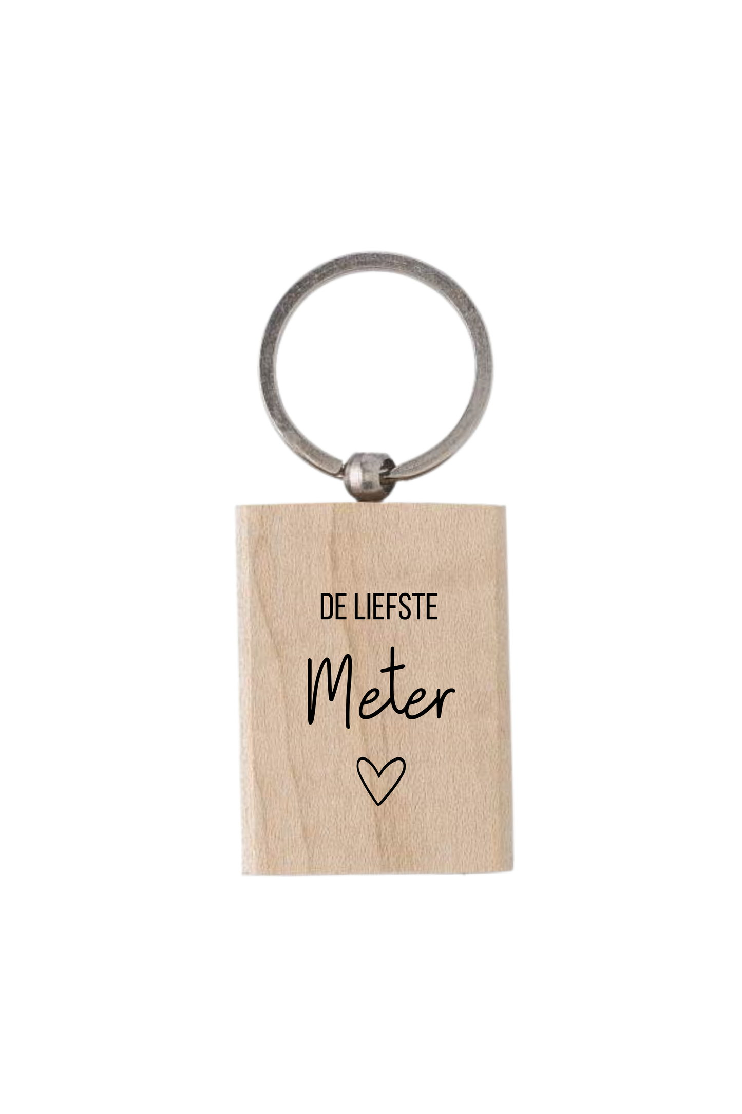 Sleutelhanger - gegraveerd - meter