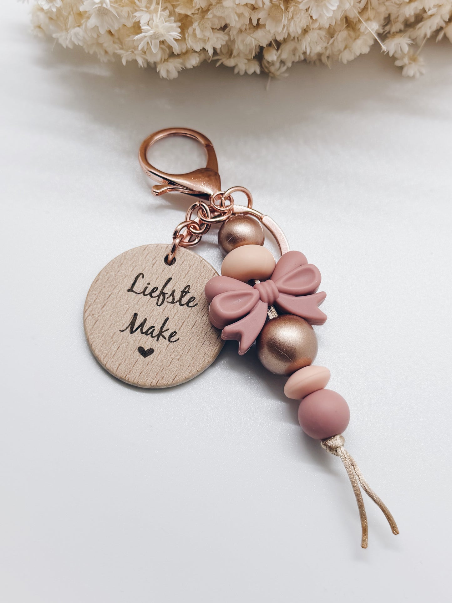 Duo sleutelhanger - mama, oma, make of moeke