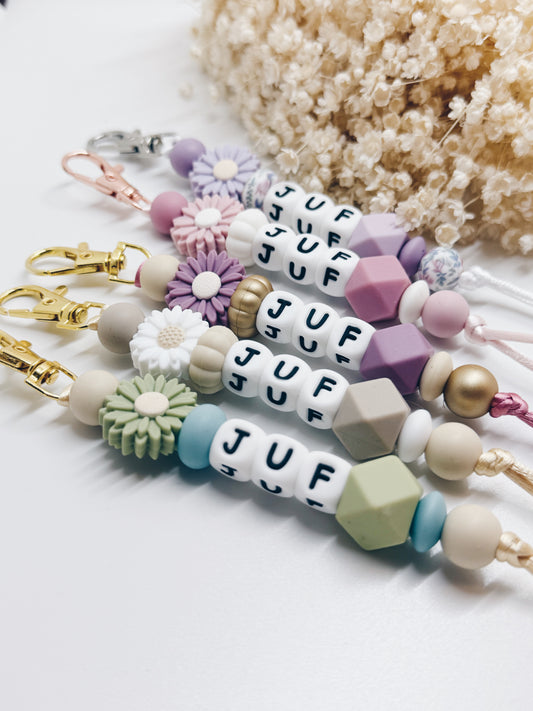 Juf sleutelhanger - Daisy